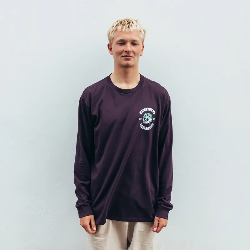 Zuma Jay Harlot Longsleeve T Shirt Plum-5